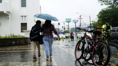En San Pedro Sula, las temperaturas descenderán a 22 grados centígrados. Ayer estuvo lloviendo. Foto: A. Izaguirre.