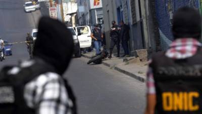 En el barrio Lempira, a inmediaciones del edificio de Banadesa, ocurrió el hecho criminal.