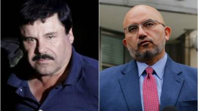 El defensor de 'El Chapo', Eduardo Balarezo. Foto: AFP