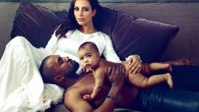 La familia West-Kardashian.