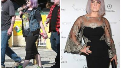 Kelly Osbourne subió al menos ocho kilos tras la ruptura con su novio.