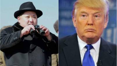 El líder norcoreano, Kim Jong-un y el presidente de Estados Unidos, Donald Trump.