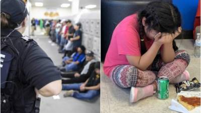 Agentes migratorios detuvieron este miércoles a 680 inmigrantes sin papeles, la mayoría latinos, convirtiéndose en la mayor redada en una década.