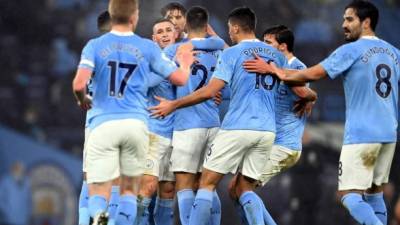 El Manchester City derrotó en casa al Brighton por la Premier League. Foto EFE