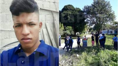 En la foto a la izquierda Augusto Nery Díaz (19), motorista del bus rapidito, quien fue asesinado junto a su ayudante Keny Trochez (19).