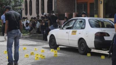 El hecho criminal se produjo en una calle que divide los sectores 4 y 5 de la colonia Hato de Enmedio.