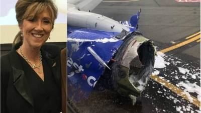 La piloto Tammy Jo ha sido celebrada como héroe tras lograr aterrizar el avión que perdió un motor en Filadelfia.