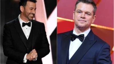 Jimmy Kimmel y Matt Damon tienen una hilarante rivalidad desde hace varios años.