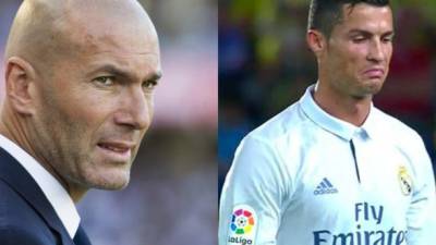 Zidane no se anduvo con rodeos para sacar a CR7.