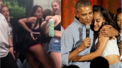 Malia es la hija mayor del presidente Obama. Tiene 18 años.