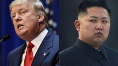 El presidente de Estados Unidos, Donald Trump y el líder norcoreano, Kim Jong-un.