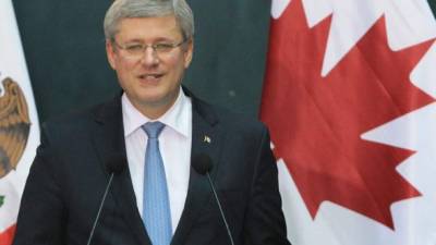 El primer ministro de Canadá, Stephen Harper. Foto: EFE/Archivo.