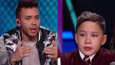 Prince Royce le dijo a Ángel Romero que 'en la vida hace falta talento y trabajo, pero también humildad'.