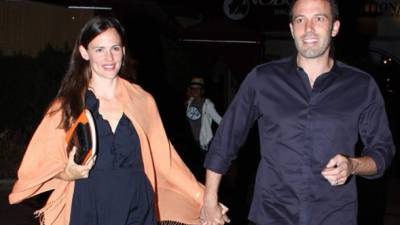 La actriz Jennifer Garner y su esposo Ben Affleck.