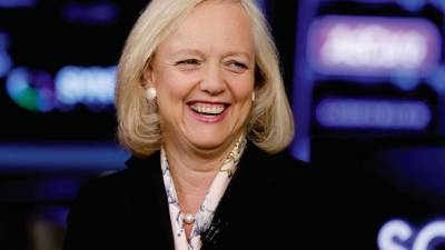 Meg Whitman, presidenta ejecutiva de H-P.