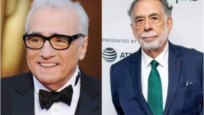 Martin Scorsese y Francis Ford Coppola. Fotos: AFP/EFE
