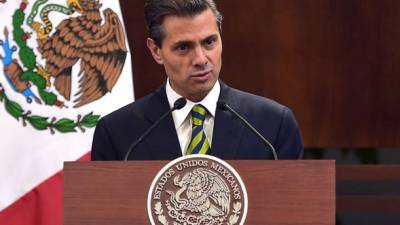 Enrique Peña Nieto, presidente de México.