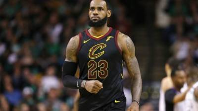 LeBron James jugará con los Lakers. Foto AFP