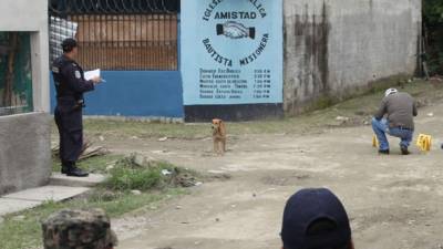 Cinco menores fueron detenidos como sospechosos del homicidio de los jovencitos. Se remitieron al Ministerio Público.