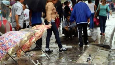 La lluvias no han cesado en todo el territorio nacional.