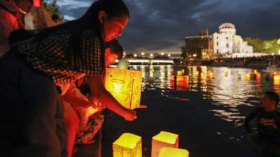 La ciudad japonesa de Hiroshima conmemoró el 6 de agosto, el 72 aniversario del lanzamiento de la bomba atómica que mató a cientos de miles de personas al final de la Segunda Guerra Mundial, con una ceremonia en la que se llamó al desarme nuclear global.
