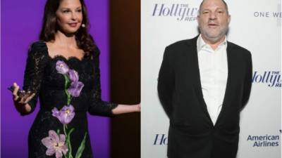 Ashley Judd y Harvey Weinstein