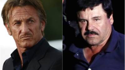 Penn interpretaría al personaje de 'El Chapo' Guzmán en una película de Hollywood.