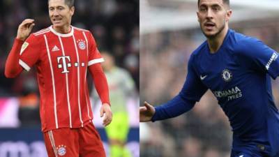 Lewandowski y Hazard podrían llegar a la Liga de España.