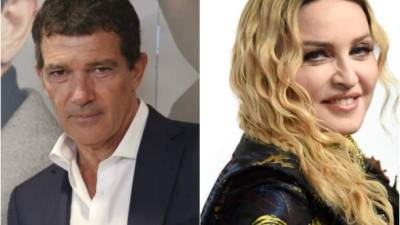 Antonio Banderas y Madonna.