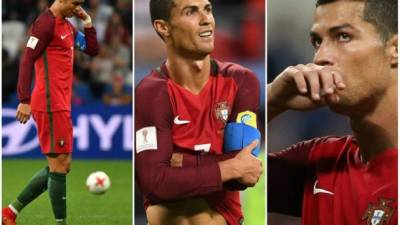 Portugal y Cristiano Ronaldo le han dicho adiós a la Copa Confederaciones al ser derrotados 3-0 a manos de Chile en la semi de la competición. Mira las mejores imágenes de la reacción del artillero tras el fracaso.