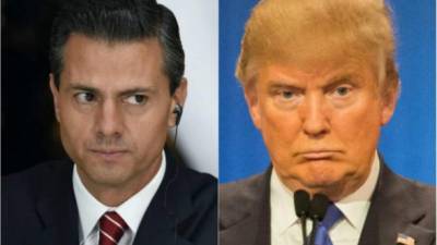 Trump 'perdió los estribos' con Peña Nieto luego de que éste le exigiera anunciar públicamente que México no pagará por el muro en la frontera.