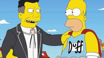 Duff es la cerveza favorita de Homero Simpson.