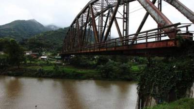 Foto Archivo del río Chamelecón.