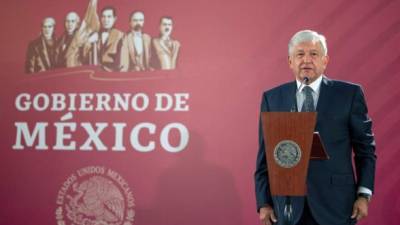 Obrador brindó este martes su segunda conferencia de prensa como presidente de México sin mencionar la muerte de su suegra./AFP.
