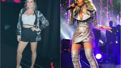 Alicia Machado y Gloria Trevi