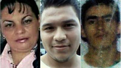 La pastora María Antonia Hernández y los jóvenes Marvin Yobany y Maynor Josué fueron los asesinados en Las Vegas.
