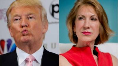 Trump insinuó que su competidora Carly Fiorina no es atractiva físicamente.