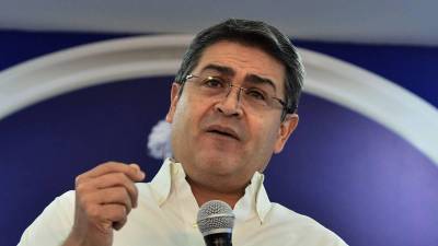 Juan Orlando Hernández, expresidente de Honduras | Fotografía de archivo