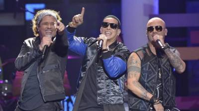 Daddy Yankee, Carlos Vives y Nicky Jam.