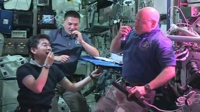 Las semillas fueron 'activadas' por el astronauta estadounidense Scott Kelly el 8 de julio. AFP