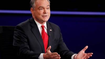 El candidato demócrata a la Vicepresidencia de EE.UU., Tim Kaine. EFE/Archivo