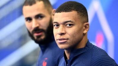 Mbappé se alista para disputar la Euro con Francia. Foto AFP.