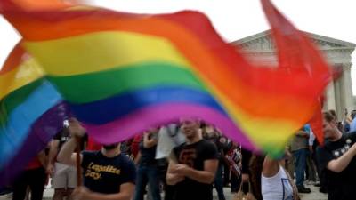 Una manifestación LGBT en Estados Unidos.