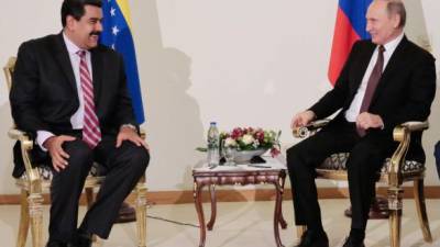 Maduro se reunió con el presidente ruso Vladímir Putin.