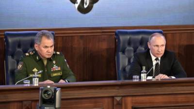 El ministro de Defensa ruso, Serguéi Shoigu, afirmó hoy que en el curso de las operaciones antiterroristas en Siria han sido probados con éxito más 160 nuevos tipos de armas. EFE