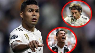 Casemiro se refirió a quién merece el Balón de Oro para él: ¿Modric o Cristiano Ronaldo? Foto AFP