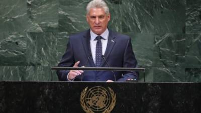 El presidente de Cuba, Miguel Díaz-Canel. EFE/Archivo