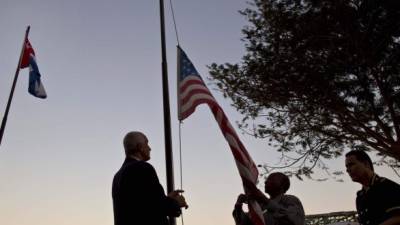 La bandera cubana será izada hoy en la embajada de la isla en Washington durante una histórica ceremonia.