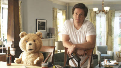 ‘Ted’, protagonizada por Mark Wahlberg, fue un sorpresivo éxito de taquilla en EE.UU.