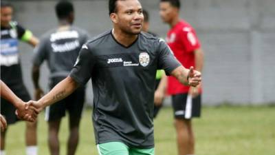 Emil Martínez en un entrenamiento del Marathón.